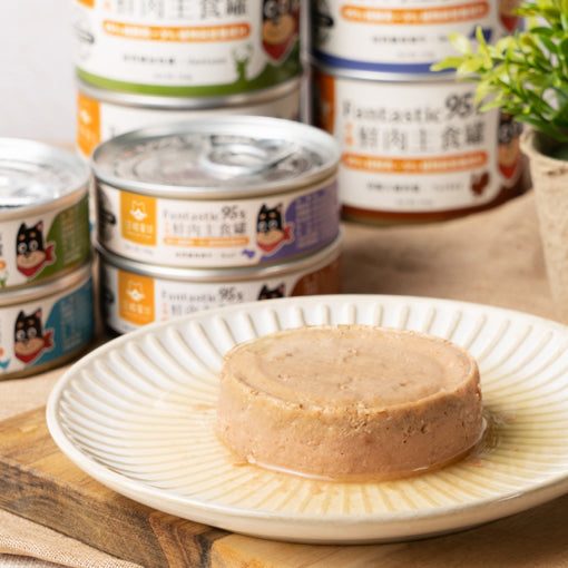 汪喵星球 DOGCATSTAR |犬用 Fantastic 95% 鮮肉無膠主食罐|80G&165G|MorPetPet