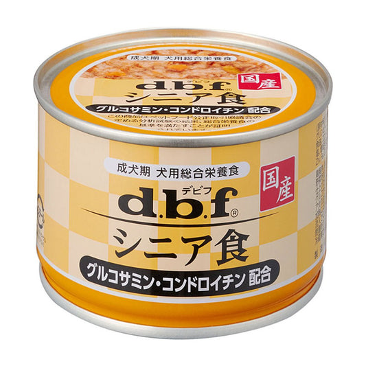 dbf D1527 [葡萄醣胺+軟骨素添加] 雞肉+野菜罐 (老犬用) 150g  D1527 MorPetPet
