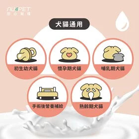 陪心寵糧 NU4PET 陪心初牧頂級羊乳配方 - 犬貓專用 - 180g