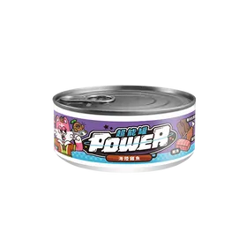 沙發馬鈴薯| Power超能貓主食罐｜海陸雞魚80g(心血管保健)｜MorPetPet