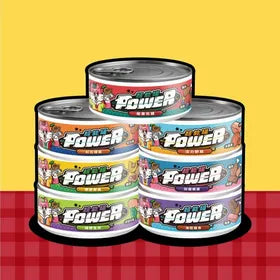 沙發馬鈴薯| Power超能貓主食罐｜全口味綜合24罐組｜MorPetPet
