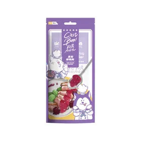 陪心寵糧 Nu4pet| C'est bon 輕奢肉泥泥| 黑莓嫩鴨胸12g x 4(腸胃好消化)｜MorPetPet