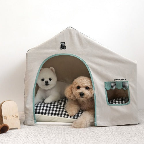 New Frame 寵物屋 灰色- ParisDog- MorPetPet