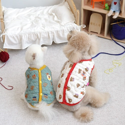 Four Seasons Bear 背心 藍色3XL- ParisDog- MorPetPet
