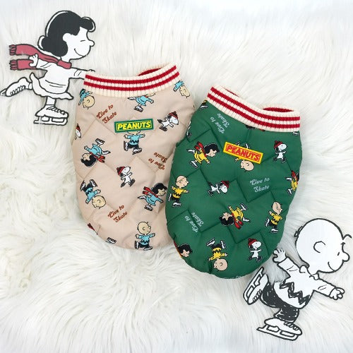 Snoopy史努比 溜冰羽絨 米色3XL- ParisDog- MorPetPet