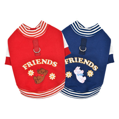 (韓國進口)Friends 青少年棒球毛衣 (OAXD-JM6658)
