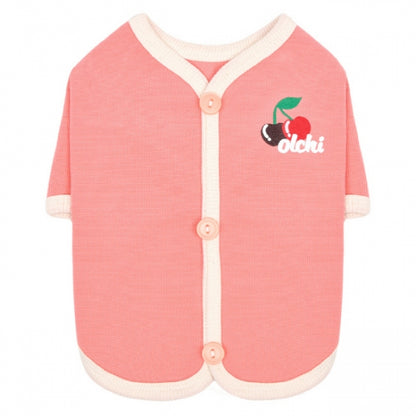 (韓國進口)櫻桃紐扣 T-Shirt (OAWD-TS6506)