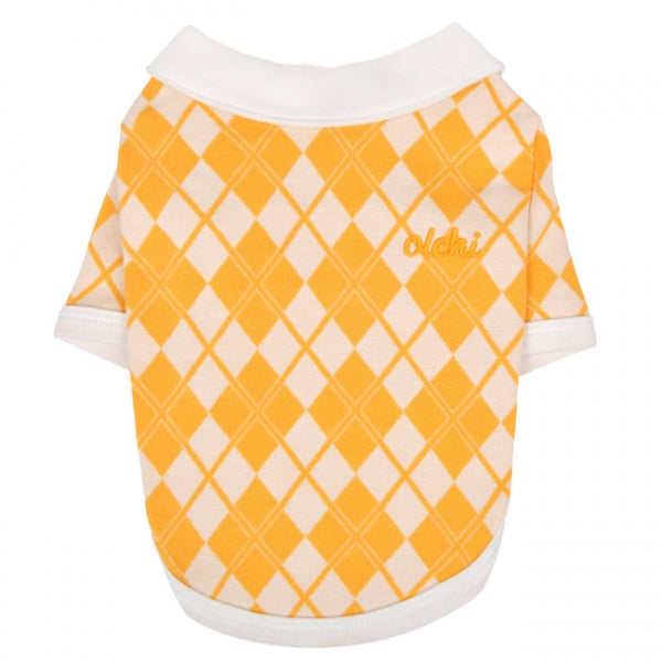 (韓國進口)菱形領 T-Shirt (OAWD-TS6503)